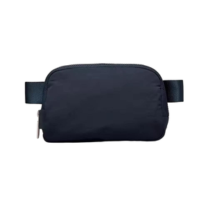 Tas Selempang Nilon Tahan Air Logo Kustom 1L Warna-warni Tas Pinggang Fanny Pack yang Dapat Disesuaikan dengan Ritsleting Unisex untuk Olahraga Yoga Luar Ruangan - Product Image 2