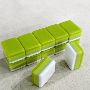 Juego de Mahjong Americano de Lujo, 160 Piezas de Acrílico Grabado - Product Image 3