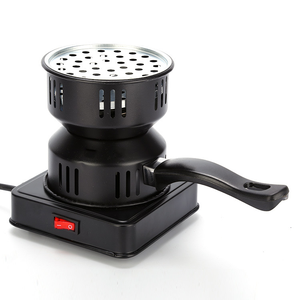 Grosir kompor pemanas BBQ listrik, pembakar pemanas arang Hookah elektrik mulai mendidih cepat Kemah logam kualitas tinggi 500W - Product Image 2