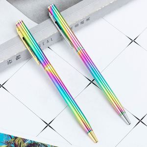 Colorful Metal Ballpoint <b>Pens</b> - Smooth Writing Promotional Office & School <b>Pens</b> - Product Image 2
