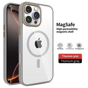 Custodia alta trasparente con bordo morbido per Apple per <span class=keywords><strong>iPhone</strong></span> 15promax 16 più nessuna ingiallimento acrilico per ragazza custodia per telefono per Pc - Product Image 6