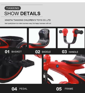 OEM nuevo diseño niños <span class=keywords><strong>triciclo</strong></span> con música luces coloridas RC/precioso bebé <span class=keywords><strong>triciclo</strong></span> niña niño Niño 3 ruedas/China <span class=keywords><strong>triciclo</strong></span> para niños - Product Image 5