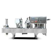 Machine de remplissage et de scellage de gobelets haute vitesse pour capsules de café K-cup, machine d'emballage de pouding et de gelée