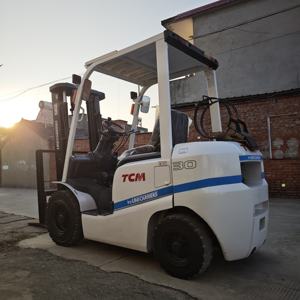Montacargas Usado TCM FD30T3 de 3 Toneladas, Montacargas Japonés de 3 Toneladas con Motor Isuzu C240, Máquina Usada, Montacargas a Combustible de 3000 kg - Product Image 6