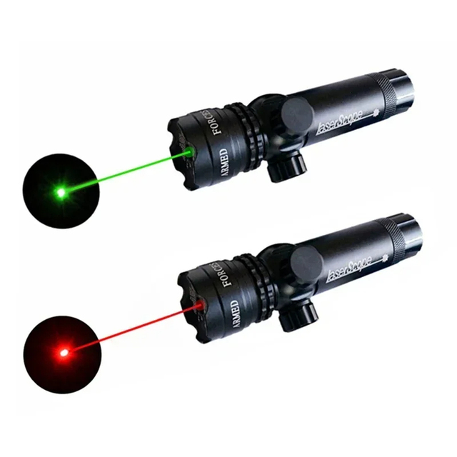 High Quality Adjustable Laser Tactical Red Green Spot Sight Hunting Accessories for Shooting