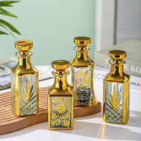 Diffuseur d'huiles essentielles de style arabe luxueux et de grande capacité avec couvercle