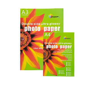 120 gr/m² Çift Taraflı Parlak Fotoğraf Kağıdı Su Geçirmez Toptan Premium A3 A4 Mürekkep Püskürtmeli Fotoğraf Kağıdı (Mürekkep Püskürtmeli Yazıcılar için) - Product Image 1