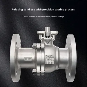 บอลวาล์วหน้าแปลนชนิด O ทำจากสแตนเลส Q641F-16P คาร์บอนสตีล ทนอุณหภูมิสูง แบบสองทาง ตัดเร็ว - Product Image 4