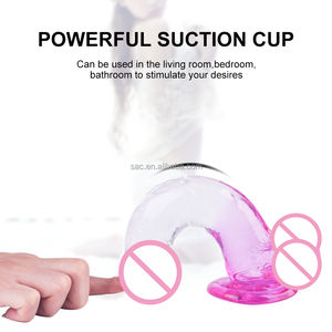 Sacknove Vrouwen Seksspeeltjes Verschillende 4 Maten Kleine Grote Bulk Vagina Invoegen Penis Gelei Sterke Zuignap Groothandel Dildo 'S - Product Image 4