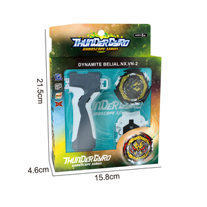 Top Burst en métal et plastique de haute qualité + émetteur à un tour + jouet à poignée tournante - Product Image 3