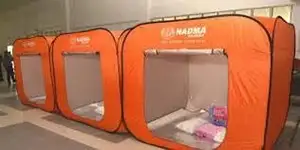 Malaysia vendita calda Coperta tenda cubicolo per Tsunami Typhoon Terremoto con il prezzo competitivo