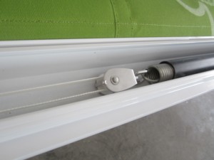 Auvent rétractable motorisé extérieur et lumières LED auvent de jardin parasol à cassette complète auvent - Product Image 5