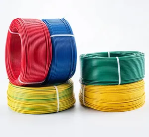 1.5mm 2.5mm 4mm Multi Core Single Strand Pvc Cable House Wire Electric BV Copper Wire