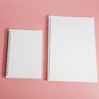 Carnet à feuilles mobiles A5 par Sublimation avec bobine imprimée vierge carnet de notes atmosphérique Simple pour le bureau des étudiants