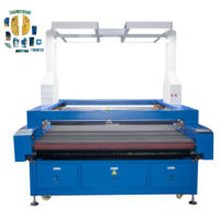 Machine de découpe laser CO2 grand format KC 1825 pour tissus
