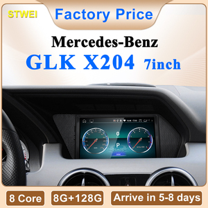 STWEI ราคาโรงงานใหม่ เครื่องเล่นมัลติมีเดียในรถยนต์ระบบ Android 15 ขนาด 7 นิ้ว สำหรับ Mercedes Benz GLK X204 พร้อมระบบนำทาง GPS CarPlay AUTO Bluetooth - Product Image 2