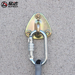 Soporte de Fijación para Cuerda de Escape de Incendios Xinda, Montaje Triangular de Acero Inoxidable con Anillo en O para Uso Doméstico - Product Image 1