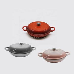 Casserole <span class=keywords><strong>ronde</strong></span> <span class=keywords><strong>en</strong></span> <span class=keywords><strong>fonte</strong></span> émaillée de 12 pouces - Product Image 5