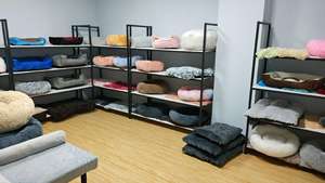 Lit Rond Long en Peluche Super Douce pour <span class=keywords><strong>Chat</strong></span> et Chien, Lit de Luxe <span class=keywords><strong>Moelleux</strong></span> en Fausse Fourrure, Coussin <span class=keywords><strong>Panier</strong></span> Portable pour Chiot et Chien, Niche pour <span class=keywords><strong>Chat</strong></span> et Chien - Product Image 6