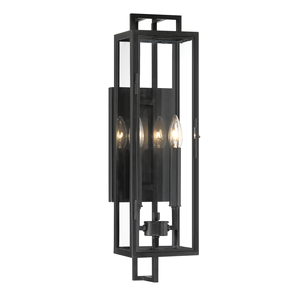 Lámpara de <span class=keywords><strong>Pared</strong></span> Exterior Moderna, Creativa, Retro, Negra, Decorativa, Impermeable, para Hotel, Hogar - Product Image 3