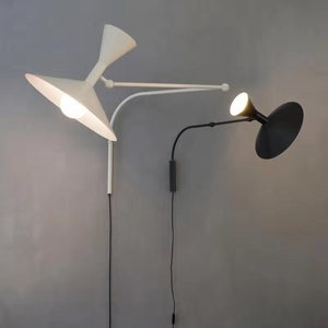 <span class=keywords><strong>Lampada</strong></span> da parete <span class=keywords><strong>Nemo</strong></span> italiana designer nordico minimalista creativo soggiorno sala da pranzo camera da letto comodino rotante <span class=keywords><strong>lampada</strong></span> da parete a bilanciere - Product Image 2