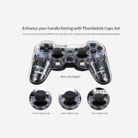 Manettes de jeu sans fil BT de style nouveau et bon marché, manettes de jeu à vibration pour Sony Playstation 3 PS3 Slim Controller
