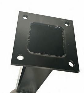 Poste de Cerca Exterior de Aluminio con Recubrimiento en Polvo <span class=keywords><strong>Blanco</strong></span> de 3 Pies, Ecológico, Impermeable, Moderno, Seguro, con Acabado Natural Metálico - Product Image 5