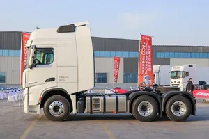 Cabeça de caminhão para reboque X6000 Novo 10 WEICHAI Cabeça de trator pesado Peter Caminhão construído 1000 milhas de altura Manual da empresa