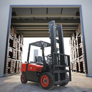 חדש 3ton סולר מלגזה משאית אופציונלית גובה התורן מנוע בנזין מטען הילוכים נושא הליבה הפנימי בעירה מלגזה - Product Image 1