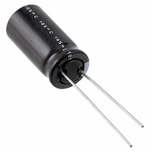 Componentes Electrónicos Originales UVY1C222MPD, Condensadores Electrolíticos de Aluminio 2200 uF ±20% 16V de Montaje Pasante - Product Image 1