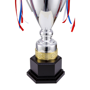 Trofeo de Fútbol Popular de Gran Tamaño, Trofeo de la Liga de Campeones, Trofeo de Metal con Galvanoplastia en Todos los Colores, Materiales Personalizados - Product Image 5