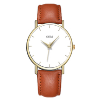 Montres en cuir pour femmes à la mode, vente en gros, montres pas chères en vrac, montre pour femme Genève, montre super clone personnalisée