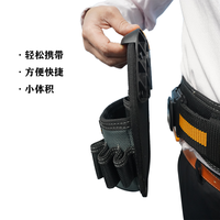 Échantillon Gratuit Ceinture à Outils Multi-usages Imperméable Robuste Durable Tactique Organisateur de Travail Pochette Utilitaire Charpentiers Fermeture Éclair Classique