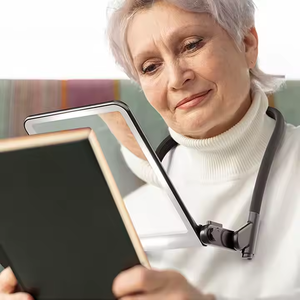 Loupes LED rechargeables USB avec lumière Loupe de tête mains libres moderne Peinture de passe-temps de chambre à coucher Travail rapproché - Product Image 1