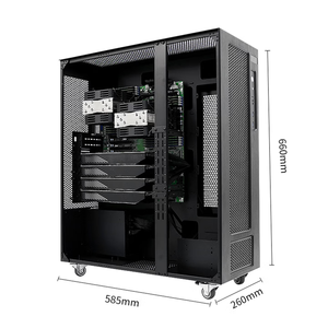 Dual-channel 4-card Deep Learning <b>Workstation</b> Tower Artificial Intelligence Large Model GPU Server Barebone System Stock Stock D - Product Image 4