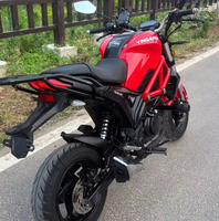 YINGANG 150 150cc Moto Mini Rétro Monocylindre Refroidie par Air ABS Idéale pour les Trajets Urbains et les Loisirs