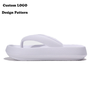 BreezeStep personnalisé EVA anti-dérapant amorti unisexe été diapositives tongs pantoufles pour la maison plage en plein air femmes hommes - Product Image 1