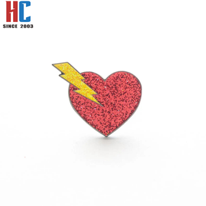 15 ans d'usine personnalisé métal émail paillettes <span class=keywords><strong>dinosaure</strong></span> épinglette broche Badge vêtements artisanat cadeau - Product Image 5