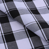 Tissu d'uniforme scolaire à carreaux teint en fil, polyester coton 80/20