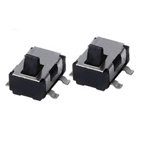 Micro-interrupteur DS-1108 JTE1CQR JTE1QR JJEV0UG380NOHPMRTR de type SMT avec une intensité nominale de 50 mA et une tension de 12 V CC