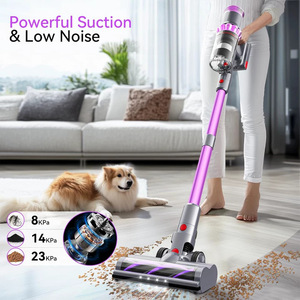 Cordless Stick <b>Vacuum</b> Cleaner 0.8L Dust Bin Wireless <b>Portable</b> High Suction Power Dry Cleaning - Product Image 1