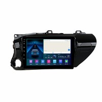 Compatible avec Toyota Hilux 2004-2014, écran Android pour tableau de bord, commande centrale, CarPlay sans fil et radio tout-en-un