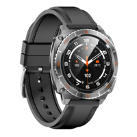 Montre connectée avec design de lunette rotative de décompression technologique, cadran exquis AI, ChatGPT, étanche IP68, écran AMOLED de 1,43 pouce, navigation GPS