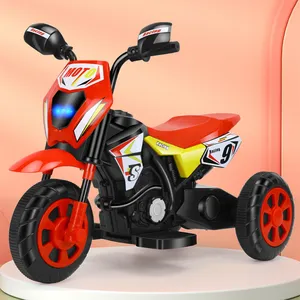 새로운 귀여운 디자인 다기능 아이 전기 오토바이 아기 타고 야외