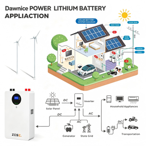 Baterías de Litio-Ion Solares de 48v 100ah 200ah 300ah 24v 5kwh 10kwh 15kwh para Almacenamiento de Energía en el Hogar, Batería Lifepo4 - Product Image 5