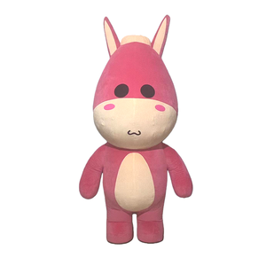 Custom Cartoon Character Animal <strong>Rabbit</strong> Penguin Mascot <strong>Costume</strong> for <strong>Adults</strong> Unisex Soft Plush &amp; PP Cotton Advertising Promotion - Product Image 3