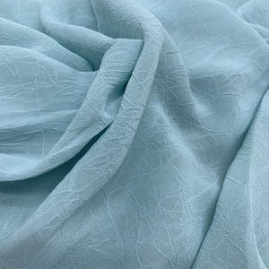 100% Polyester Mật Độ Cao Kết Cấu Nhăn Voan Vải Trọng Lượng Nhẹ Chất Liệu Thoáng Khí Cho Dresses Hanfu Quần Áo - Product Image 3