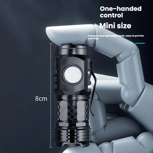 Led ngoài trời đèn pin USB lithium có thể sạc lại pin IP44 không thấm nước 180 + lumens ánh sáng ban ngày kích thước nhỏ cắm trại sử dụng - Product Image 3