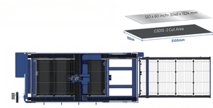 Máy cắt <span class=keywords><strong>laser</strong></span> sợi quang kín hoàn toàn 20kw 10mm của Han's <span class=keywords><strong>Laser</strong></span> dành cho tấm kim loại - Product Image 5