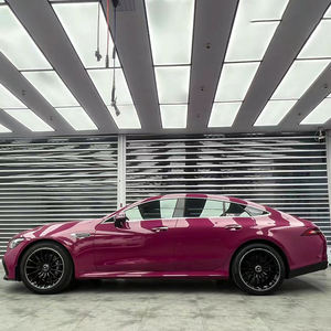 WRAPMASTER 1,52*15M película resistente a los arañazos TPU PPF alto brillo Starlight rubí rojo pintura proteger película coche vinilo envoltura - Product Image 5